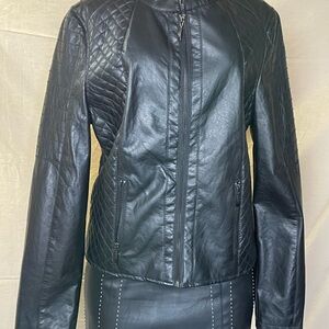 Black Quilted Women's Jacket